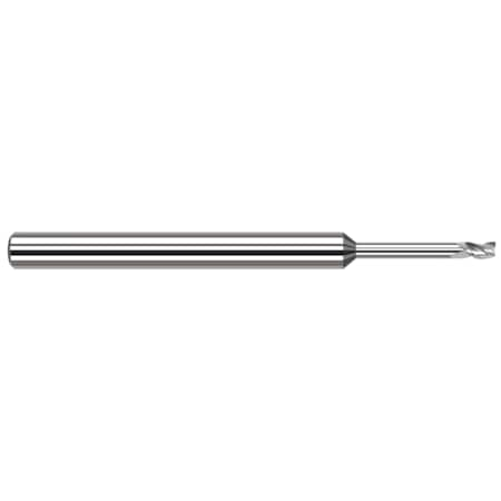 End Mill For Aluminum Alloys - Square, 0.0470 (3/64), Shank Dia.: 1/8